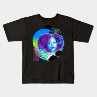 Kaleidoscope Girl Kids T-Shirt